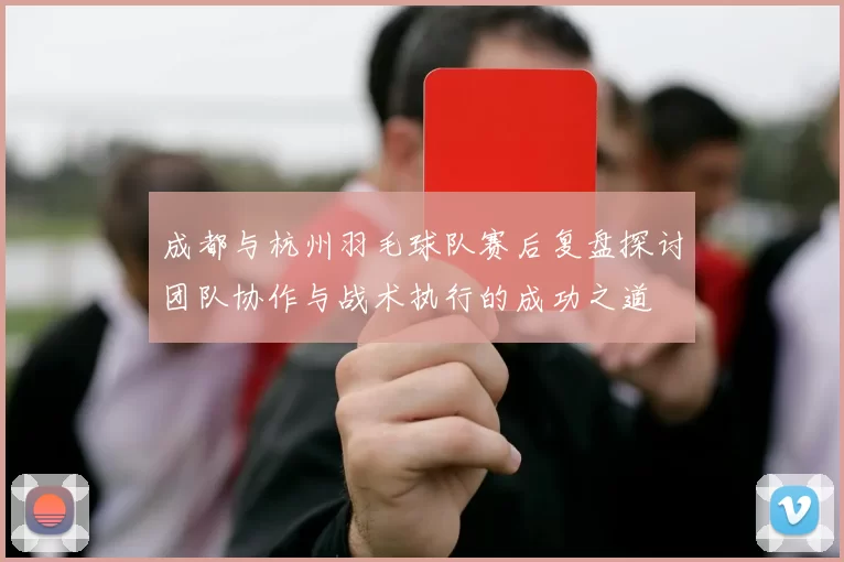 成都与杭州羽毛球队赛后复盘探讨团队协作与战术执行的成功之道