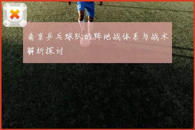 南京乒乓球队的阵地战体系与战术解析探讨