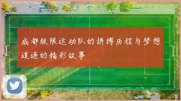 成都极限运动队的拼搏历程与梦想追逐的精彩故事