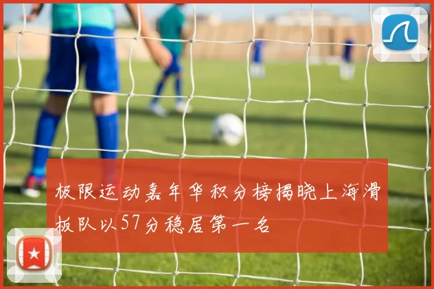 极限运动嘉年华积分榜揭晓上海滑板队以57分稳居第一名