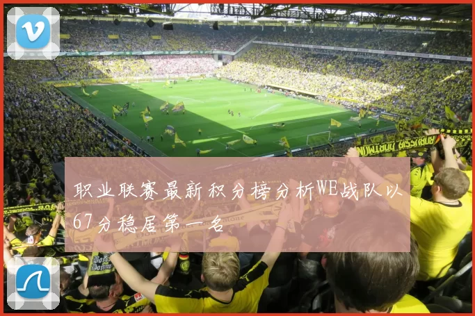 职业联赛最新积分榜分析WE战队以67分稳居第一名